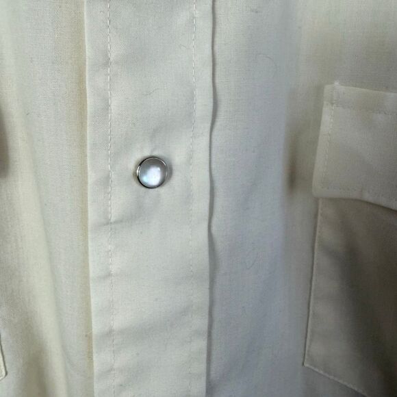Vintage Tem Tex Western Pearl Snap Front Collared Shirt Size XL - Picture 6 of 8